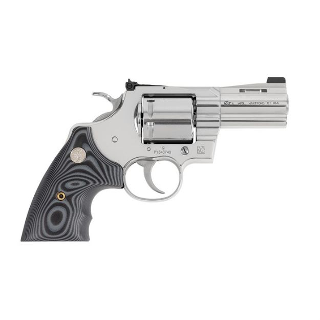 Picture of Colt Python Combat Elite 357Mag 3" 6Rd Stainless G10