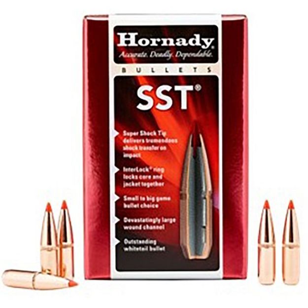 Picture of Hornady Bullets 7Mm .284 154Gr Sst 100Ct 15Bx/Cs