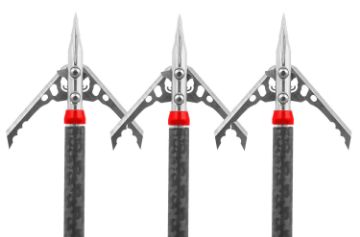 Show details for Rage Broadhead Hypodermic Xbow Trypan No-Collar 100Gr 2" 3Pk Picture of Rage Broadhead Hypodermic Xbow Trypan No-Collar 100Gr 2" 3Pk