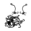 Picture of Gss Slatwall/Pegboard Horizntl Gun Cradles 10 Pack Hlds 5Guns