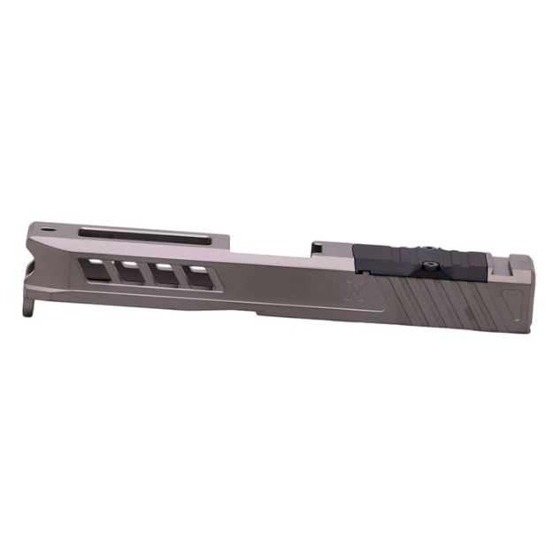 Picture of True Precision For Glock 19 Slide W/Rms Cut&Plte Stlth Gry