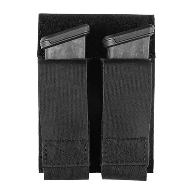 Picture of Grey Ghost Double Pistol Magna Mag Pouch Laminate Black