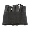 Picture of Grey Ghost Ge Triple Mag Panel 5.56 Mag Pouch Laminate Black