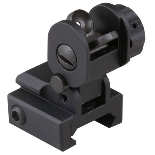 Picture of Ar-15  Flip-Up  Standard Backup Iron Rear Sight Black