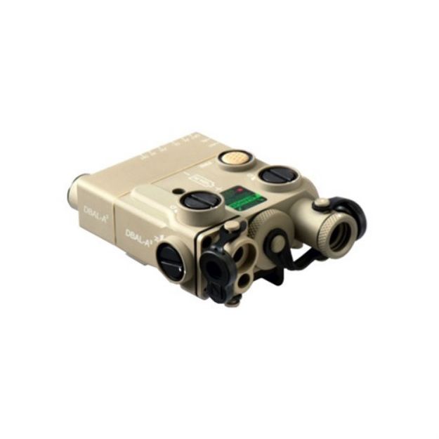 Picture of Dbal-A3 Green Aiming Laser, Desert Tan