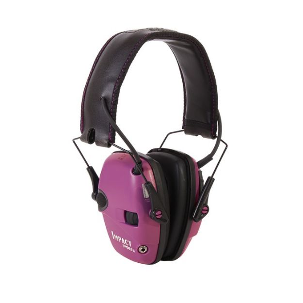Picture of Impact Sport Electronic Earmuffs Pink
