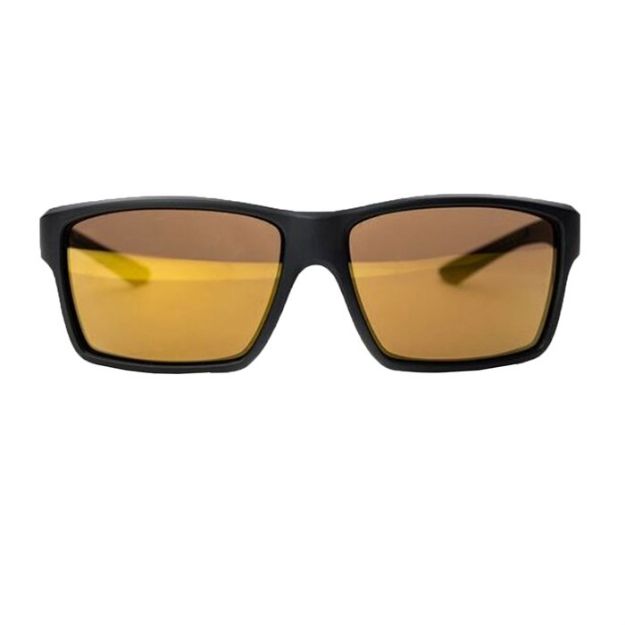 Picture of Explorer Matte Black Frame Bronze Lens W/Gold Lens Mirror