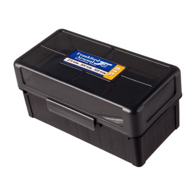 Picture of Wsm, Saum #515 Hinge-Top Ammo Box 50 Ct.