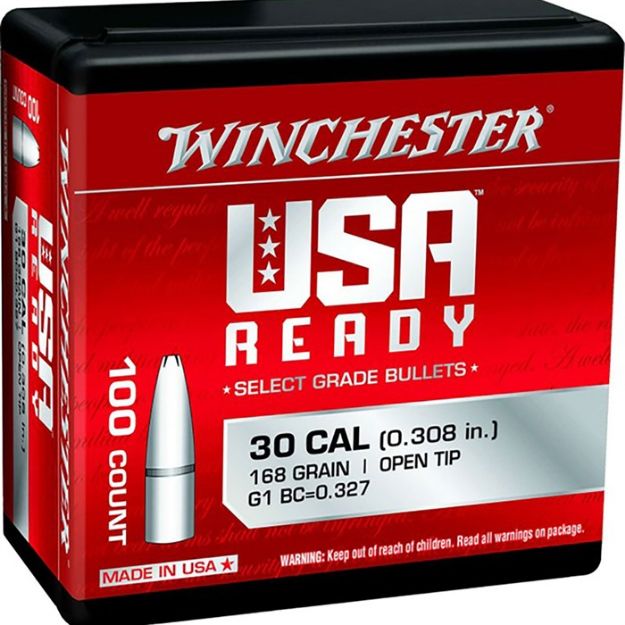 Picture of Usa Ready 30 Caliber (0.308'') 168Gr Open Tip Range 100/Box