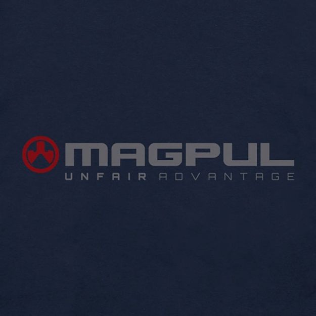 Picture of Unfair Advantage Cotton T-Shirt Large Navy