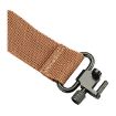 Picture of Featherlight Rifle Sling With Swivels Black & Brown