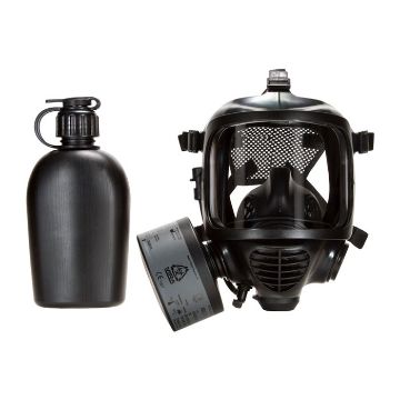 Show details for Cm-6M Tact Gas Mask-Full Face Respirator W/Drink System Picture of Cm-6M Tact Gas Mask-Full Face Respirator W/Drink System