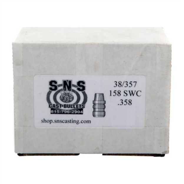 Picture of Cast 38 Caliber (.358'') 158Gr Semi-Wadcutter Lead 500/Box