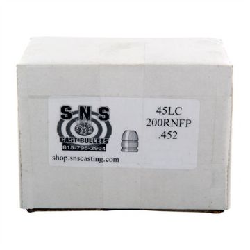 Show details for Round Nose Flat Point 45 Cal (.452'') 200Gr Rnfp 500/Box Picture of Round Nose Flat Point 45 Cal (.452'') 200Gr Rnfp 500/Box