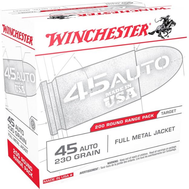 Picture of Usa White Box 45 Acp 230Gr Fmj 200/Box