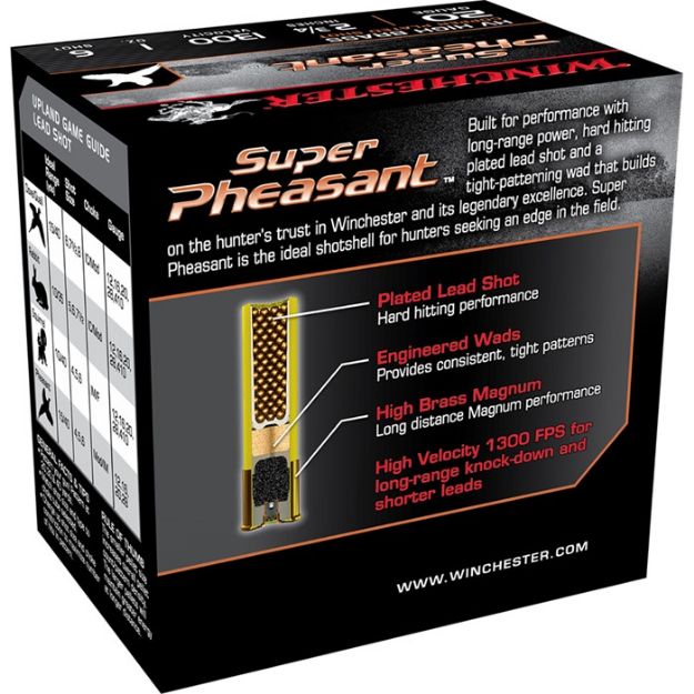 Picture of Super Pheasant 20 Gauge 2-3/4'' 1Oz #6 Shot 25/Box