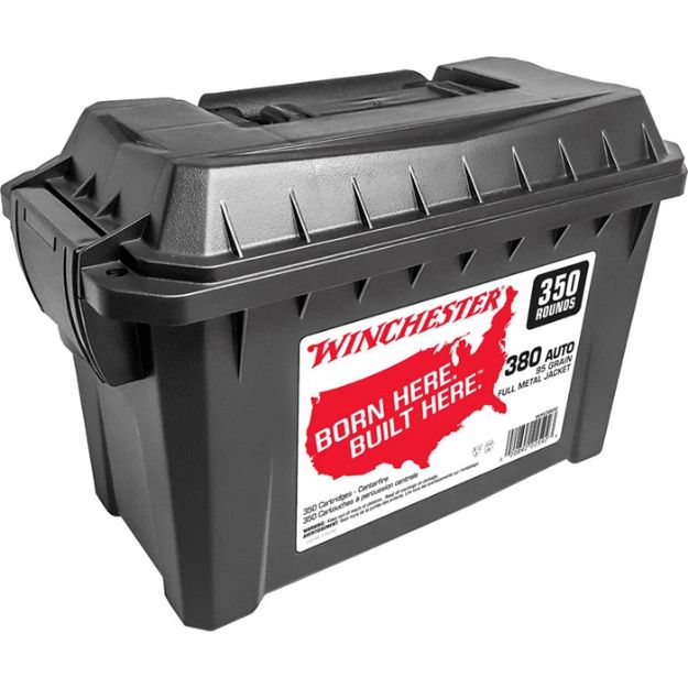 Picture of Winchester Ammo 380Auto 95Gr Fmj 350Rd/Can