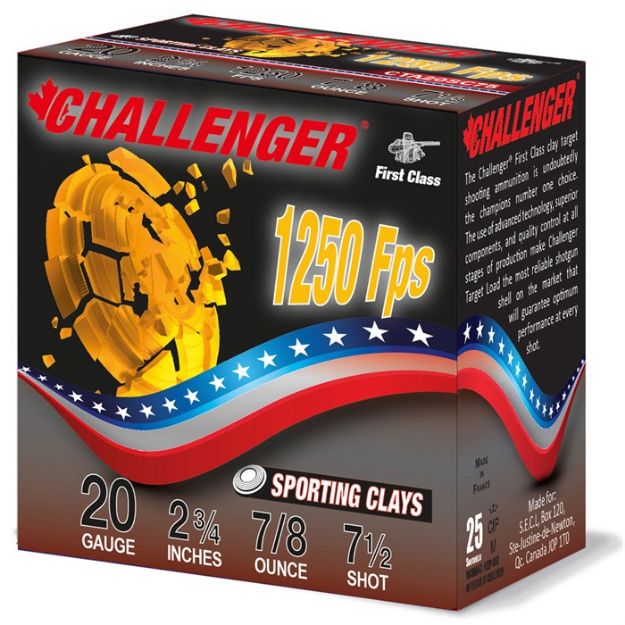 Picture of First Class Sporting Clay 20 Ga 2-3/4'' 7/8Oz #7.5 250/Case