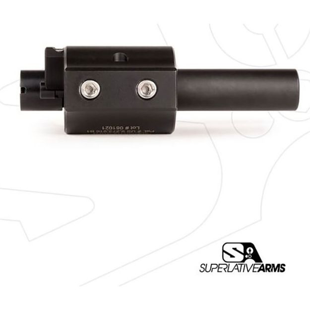 Picture of Ar-15 Adj Piston System W/Solid .625'' Gas Block Midlength Rh