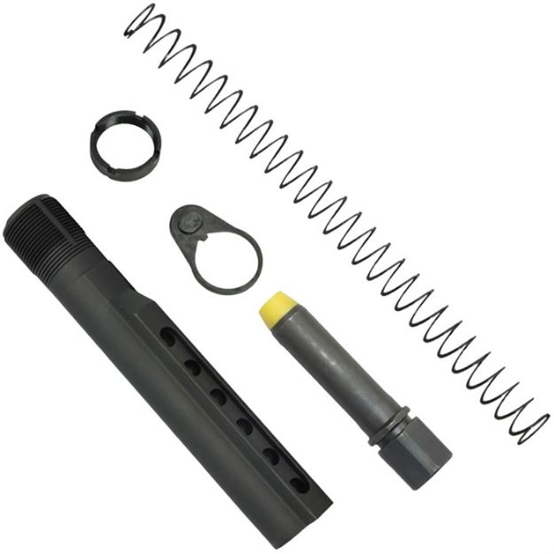Picture of K-Spec Ar-15 Pcc Carbine Buffer Tube Kit W/8.6 Oz Buffer Blk