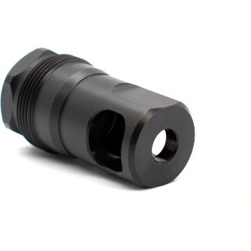 Show details for Spb Muzzle Brake 0.375 9/16-24 Threads Square Shoulder Black Picture of Spb Muzzle Brake 0.375 9/16-24 Threads Square Shoulder Black