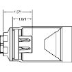 Picture of R2s Flash Hider 1/2-36 Threads Square Shoulder Black