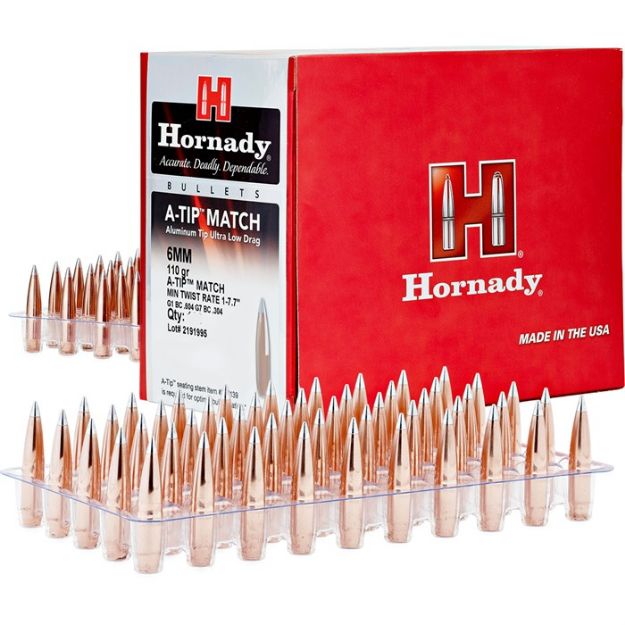 Picture of A-Tip Match 6.5Mm/264 (0.264'') 135Gr Aluminum Tip-Bt 500/Bx