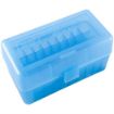 Picture of Flip Top Rifle Ammo Box 220 Swift-338 Federal 50 Rnd Blue