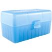 Picture of Flip Top Rifle Ammo Box 220 Swift-338 Federal 50 Rnd Blue