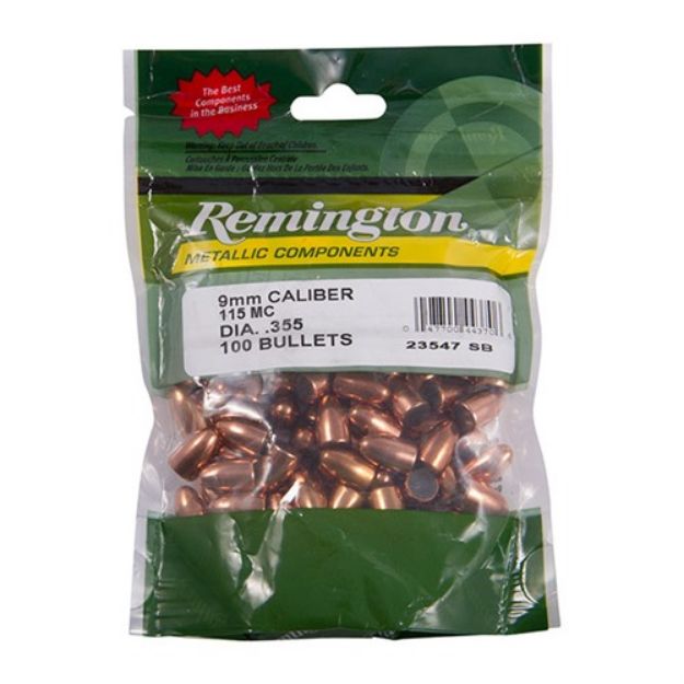 Picture of 9Mm (.355'') 115Gr Fmj-Rn 100/Bag