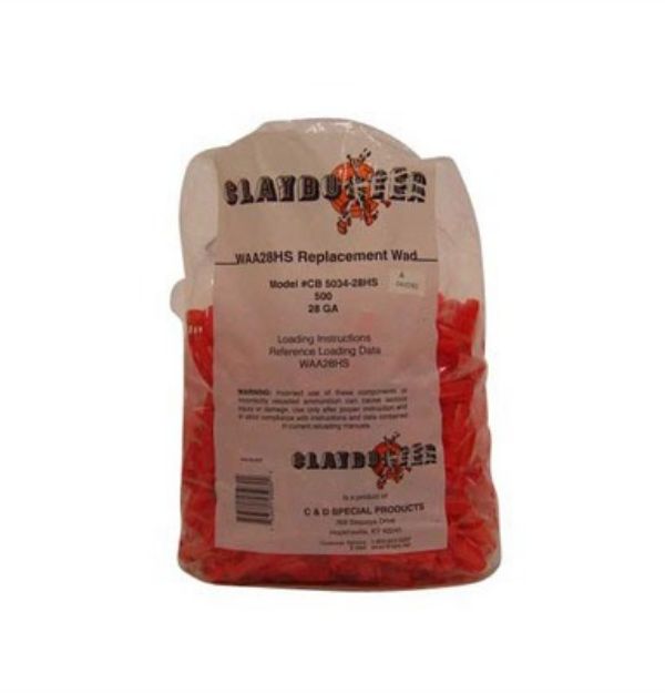Picture of 28 Gauge 3/4Oz Wads For Waa28-Hs Red 500/Bag