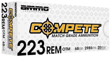Show details for AMMO INC 223REM 68GR OTM 20/200 Picture of AMMO INC 223REM 68GR OTM 20/200