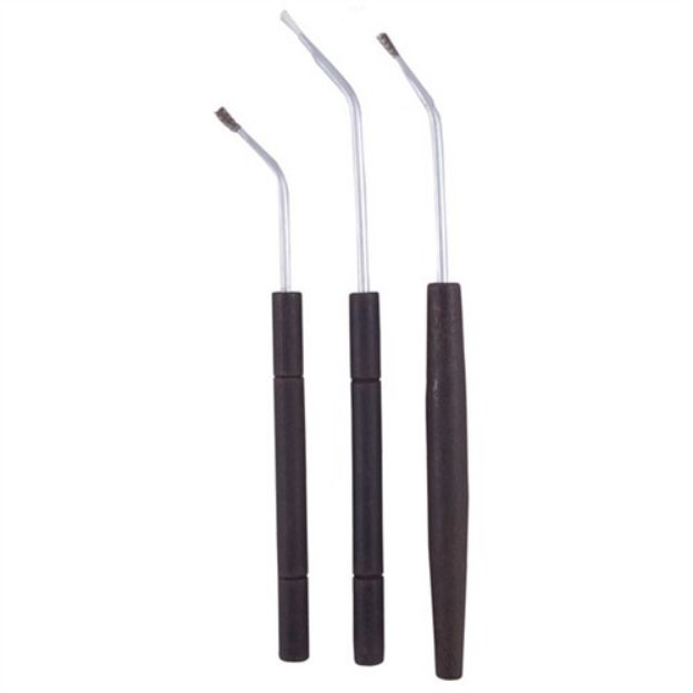 Picture of B/C ANGLED BRUSHES BRNZ/NYL/STL 3PK
