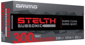 Show details for Ammo Inc 300 Aac 220Gr Stealth Subsonic 20Rd 10Bx/Cs Picture of Ammo Inc 300 Aac 220Gr Stealth Subsonic 20Rd 10Bx/Cs