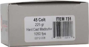 Show details for Underwood 45 Lc 225Gr  Hard Cast Wadcutter 20Rd 10Bx/Cs Picture of Underwood 45 Lc 225Gr  Hard Cast Wadcutter 20Rd 10Bx/Cs
