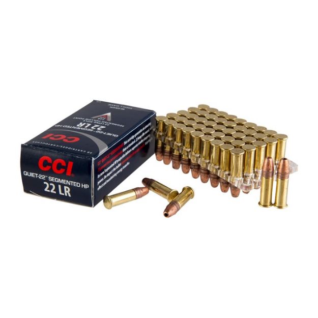 Picture of Cci Quiet 22Lr 40Gr Segmented Hp 710Fps 50Rd 100Bx/Cs