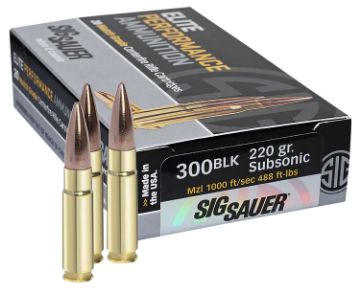 Show details for Sig Ammo 300 Aac 220Gr Open Tip Match 20Rd 25Bx/Cs Picture of Sig Ammo 300 Aac 220Gr Open Tip Match 20Rd 25Bx/Cs