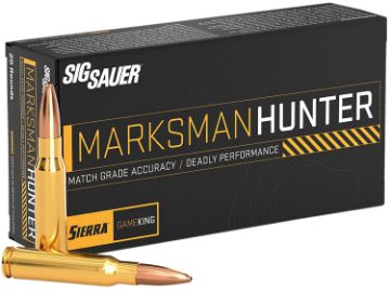 Show details for Sig Ammo 6.5Cm 130Gr Marksman Hunter Gameking 20Rd 10Bx/Cs Picture of Sig Ammo 6.5Cm 130Gr Marksman Hunter Gameking 20Rd 10Bx/Cs