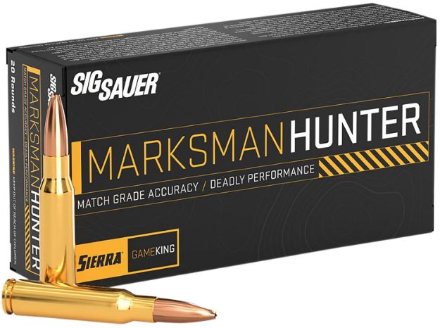 Picture of Sig Ammo 6.5Cm 130Gr Marksman Hunter Gameking 20Rd 10Bx/Cs