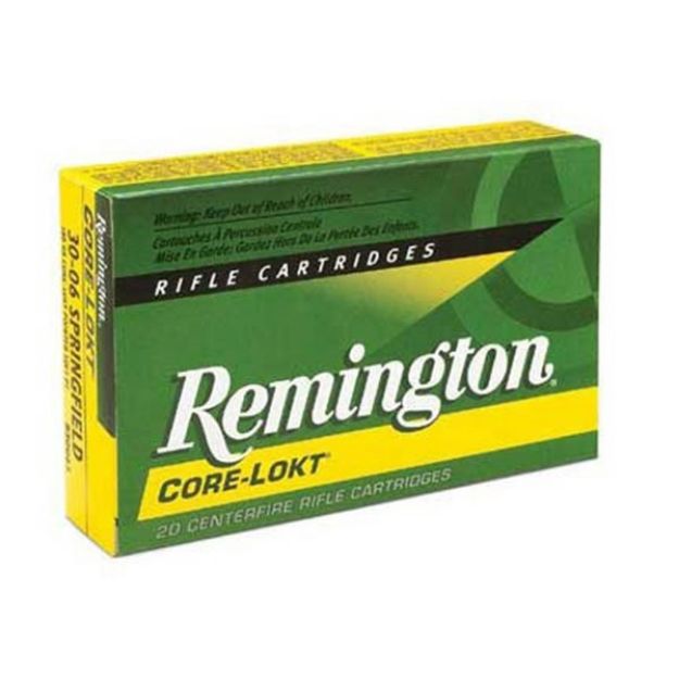 Picture of Remington 25-06 Rem 100Gr Psp Core-Lokt 20Rd 10Bx/Cs