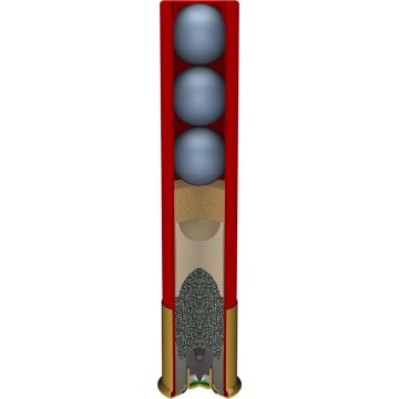 Show details for Winchester Super-X 410 2.5" 000 Buck 3 Pellets 5Rd 50Bx/Cs Picture of Winchester Super-X 410 2.5" 000 Buck 3 Pellets 5Rd 50Bx/Cs
