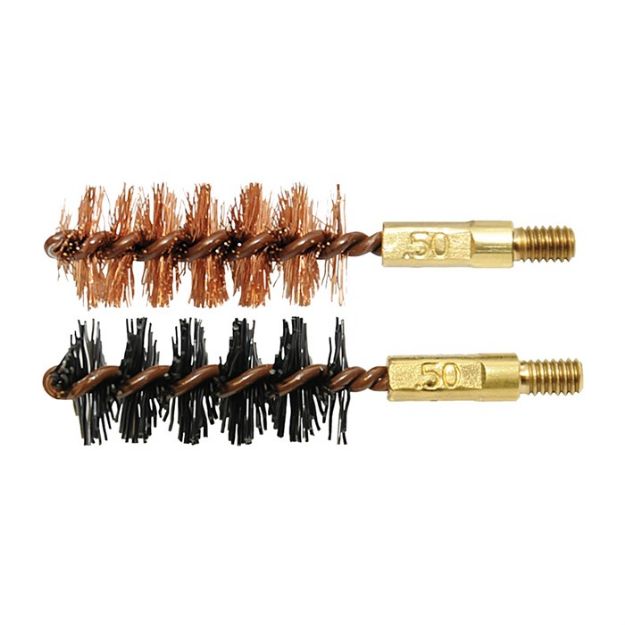 Picture of Otis Bore Brush .50 Cal 2-Pk 1-Nylon 1-Bronze 8-32Mm Thread