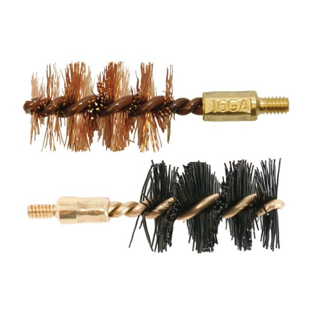 Picture of Otis Bore Brush .16 Ga 2-Pack 1-Nylon 1-Bronze 8-32Mm Thread