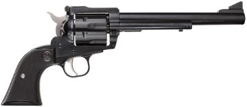 Show details for Ruger Blackhawk 30 Carbine 7.5" As Blued Black Synthetic Picture of Ruger Blackhawk 30 Carbine 7.5" As Blued Black Synthetic