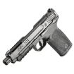 Picture of S&W M&P 5.7 Thumb Safety 5" 2-22 Rd Mags Optic Cut Black