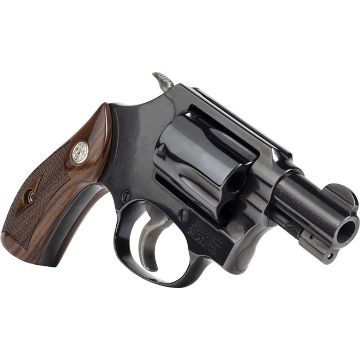 Show details for S&W 36 Classic 38Spl+P 1.875" Fs Blued Checkered Wood No Lok Picture of S&W 36 Classic 38Spl+P 1.875" Fs Blued Checkered Wood No Lok