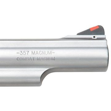 Show details for S&W 66 357 Mag 4.25" Adj 6-Shot Stainless Rubber Picture of S&W 66 357 Mag 4.25" Adj 6-Shot Stainless Rubber