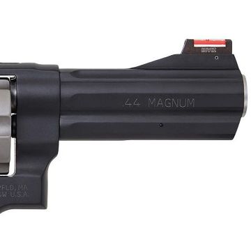 Show details for S&W 329Pd 44Mag 4" As 6-Shot Black/Grey Scandium/Titanium Picture of S&W 329Pd 44Mag 4" As 6-Shot Black/Grey Scandium/Titanium