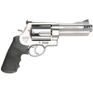 Show details for S&W 460Xvr 460Sw 5" Adj. 5-Shot Ss Rubber Picture of S&W 460Xvr 460Sw 5" Adj. 5-Shot Ss Rubber