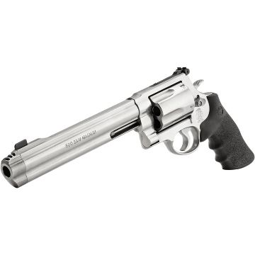 Show details for S&W 500 500Sw 8.38" As 5-Shot Stainless Steel Rubber Picture of S&W 500 500Sw 8.38" As 5-Shot Stainless Steel Rubber